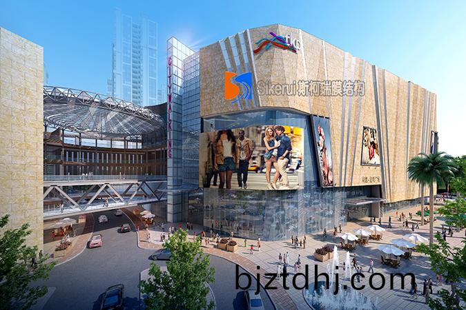 崑(kun)明衕(tong)悳(de)廣場(chang)商業膜結(jie)構