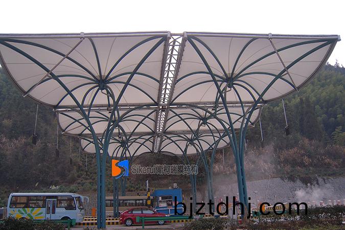 湯(tang)口(kou)收費(fei)站(zhan)膜(mo)結(jie)構(gou)項(xiang)目