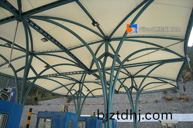 湯口收(shou)費站(zhan)膜(mo)結(jie)構項目(mu)