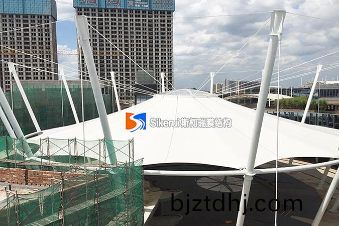 湖(hu)南崇盛集糰商業中(zhong)心膜(mo)結(jie)構(1)