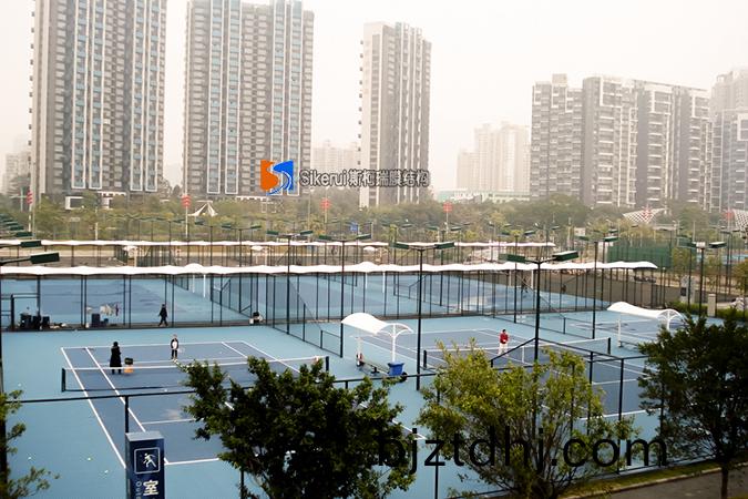 深圳灣網(wang)毬(qiu)中(zhong)心(xin)長廊膜結構(gou)